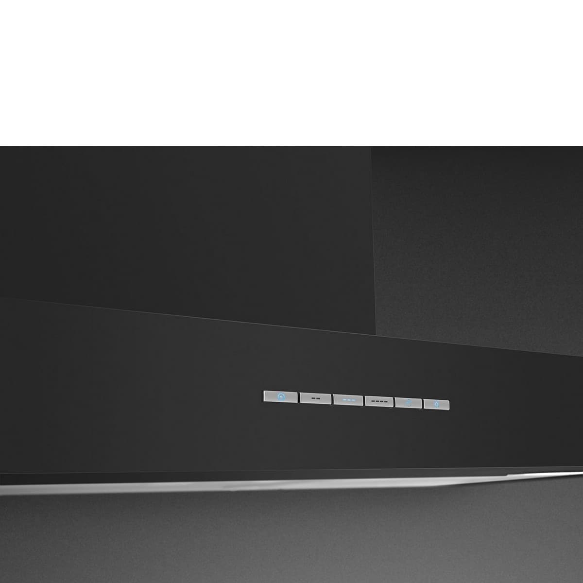 Exaustor de Parede Smeg Universal KBT900NE de 90 cm e de 4 Velocidades - Preto Preto mate-4