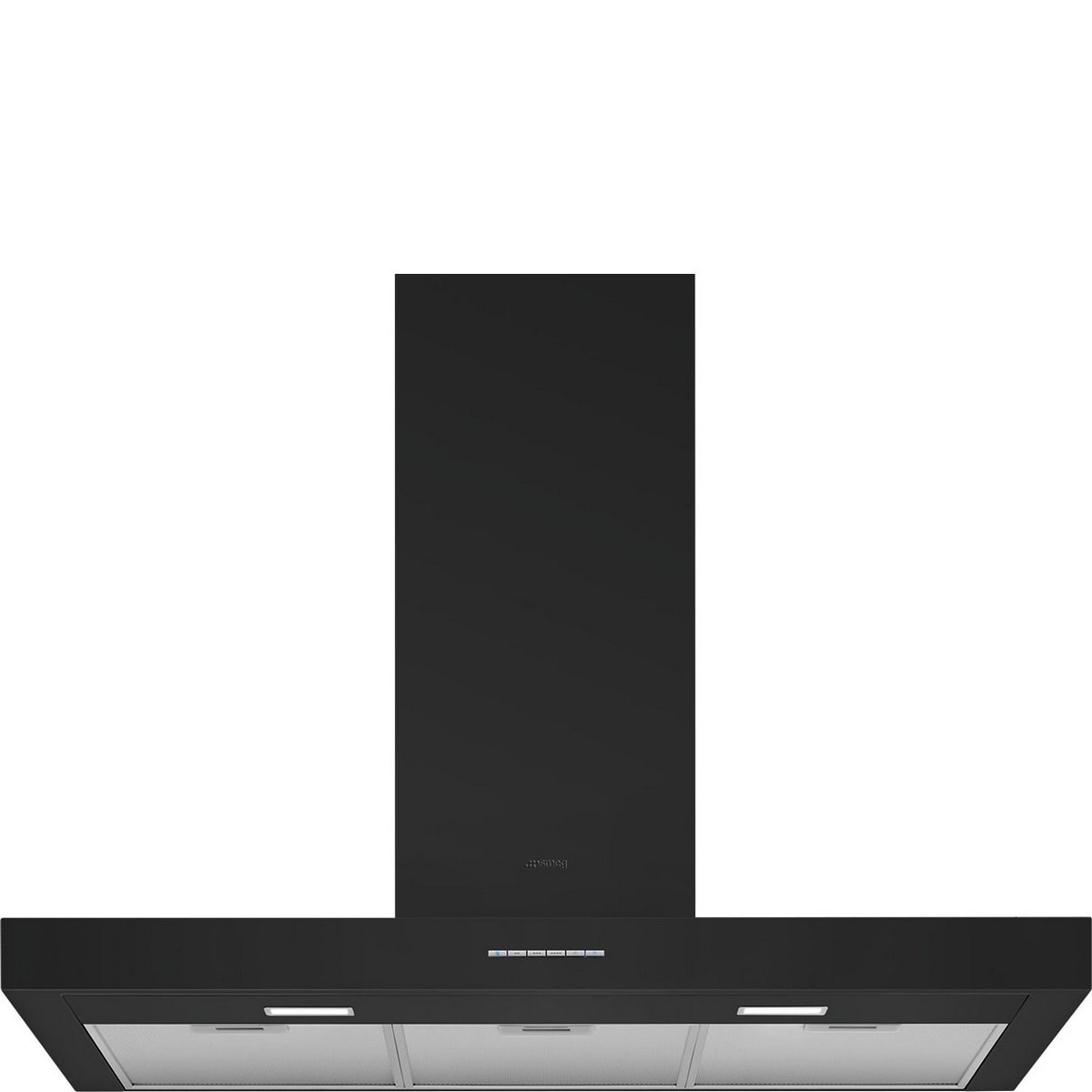 Exaustor de Parede Smeg Universal KBT900NE de 90 cm e de 4 Velocidades - Preto Preto mate-1