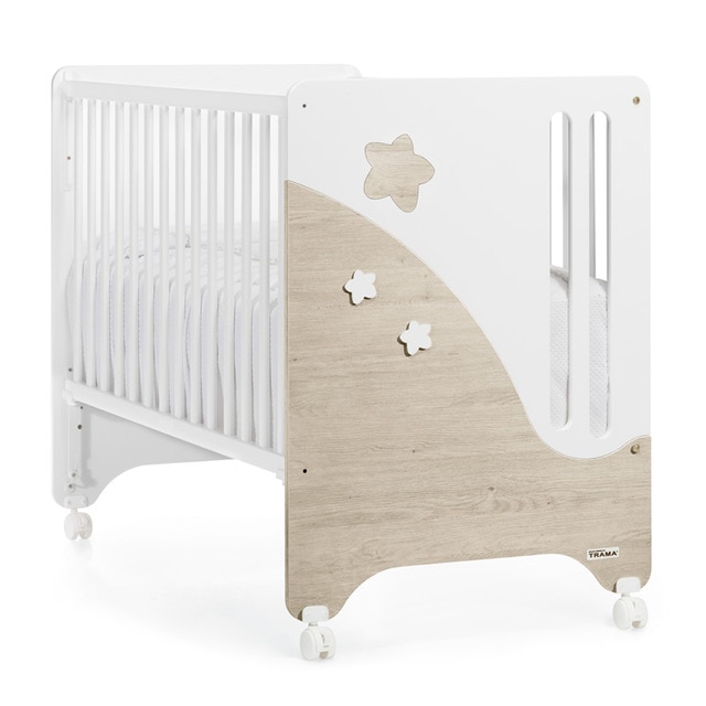 Imagem 0 de Cama Cielo Cosleep Trama Branco Mate Roble Castello