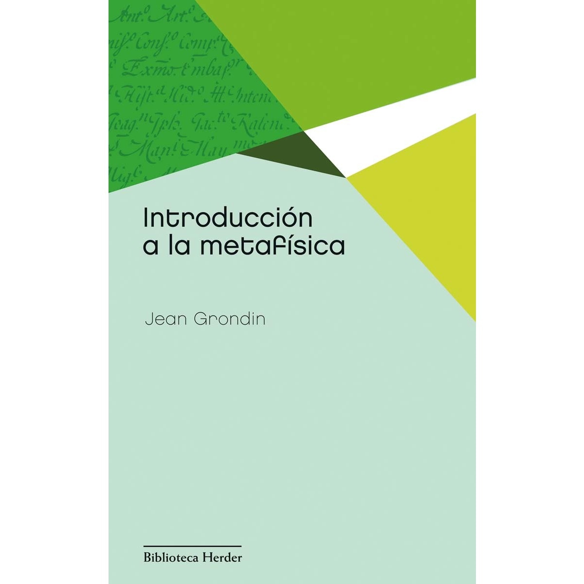 Introducción a la metafísica (Capa mole com abas) 1