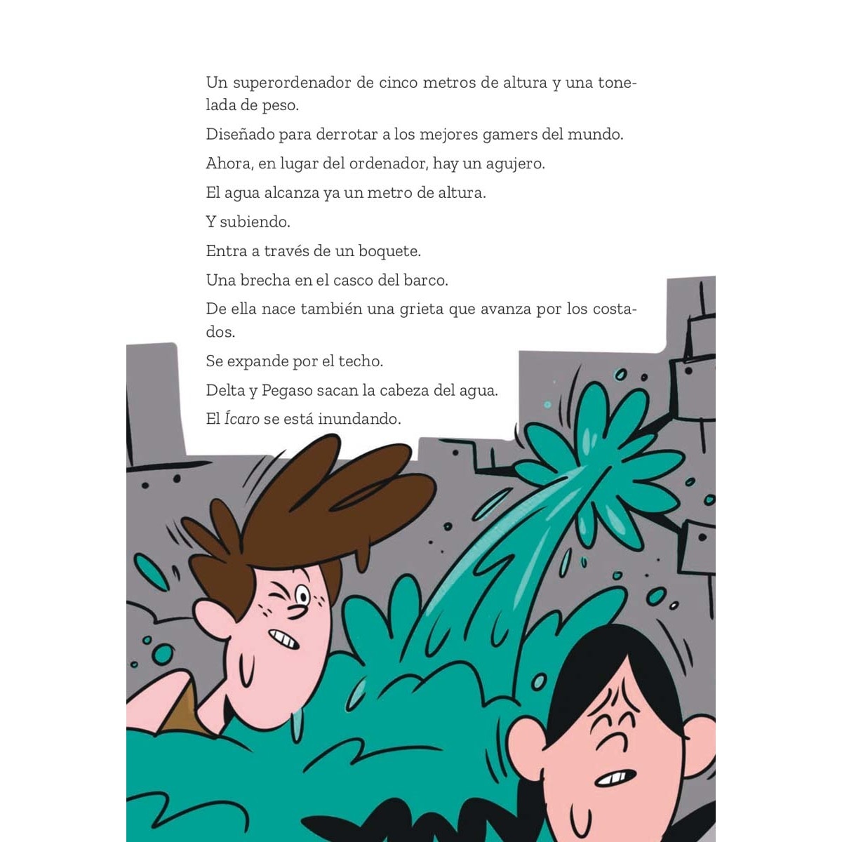 Los Gamers Piratas 3. El tridente mágico de Poseidón (Capa mole com abas) 10