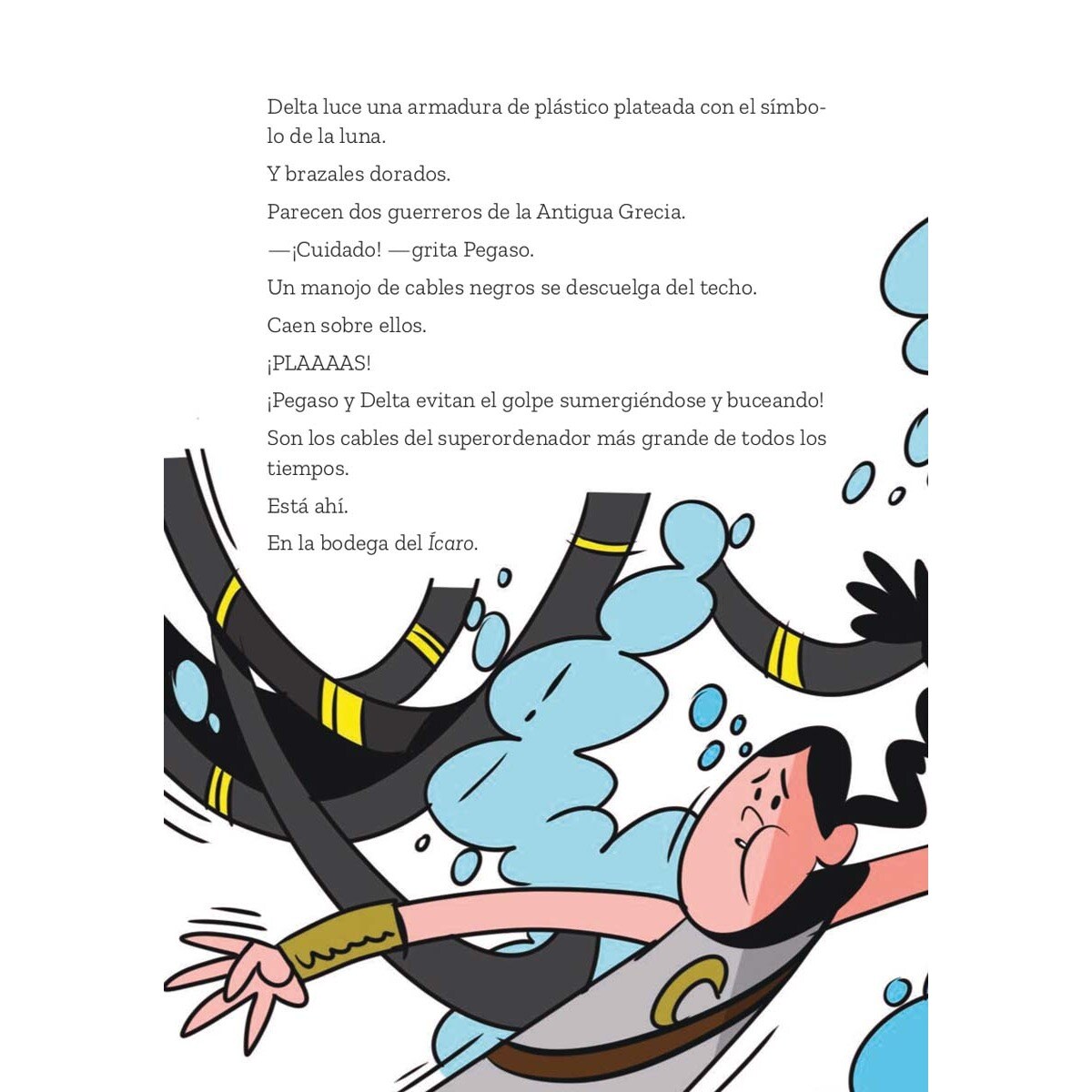 Los Gamers Piratas 3. El tridente mágico de Poseidón (Capa mole com abas) 9