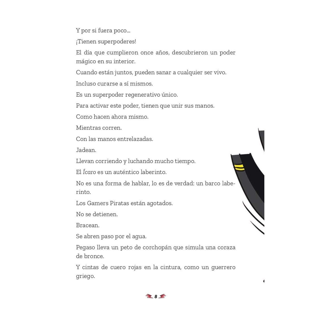 Los Gamers Piratas 3. El tridente mágico de Poseidón (Capa mole com abas) 8