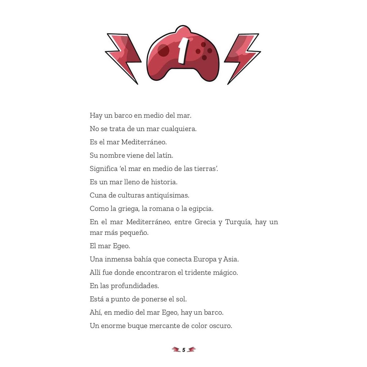 Los Gamers Piratas 3. El tridente mágico de Poseidón (Capa mole com abas) 5
