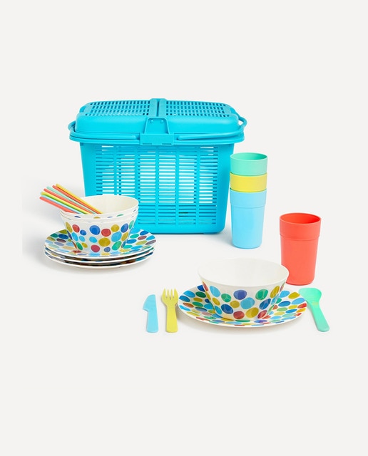 Imagen 0 de Cesta de picnic Basics El Corte Inglés
