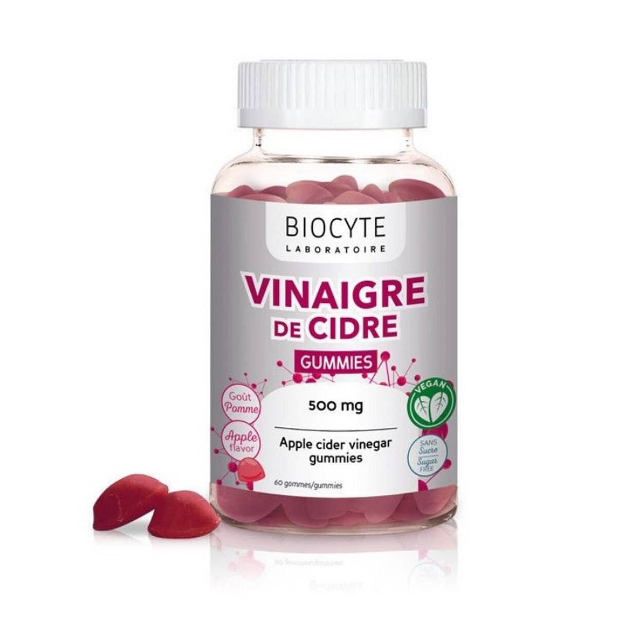 Suplemento Alimentar Vinagre de Cidra - 60 gomas 1