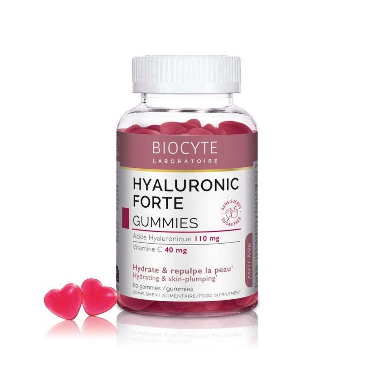Suplemento Alimentar Hyaluronic Forte - 60 Gomas 1