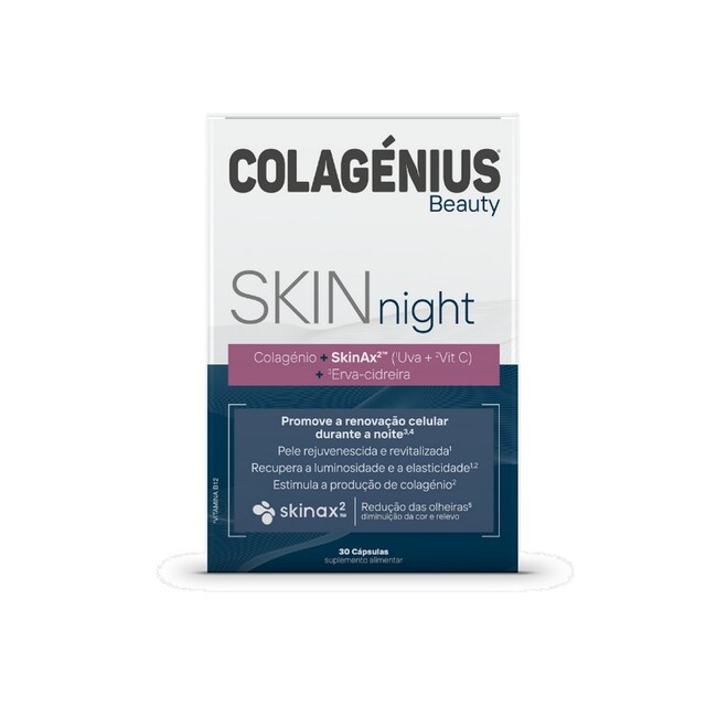 Imagem 0 de Suplemento Alimentar Colagénius Beauty Skin Night - 30 Cápsulas