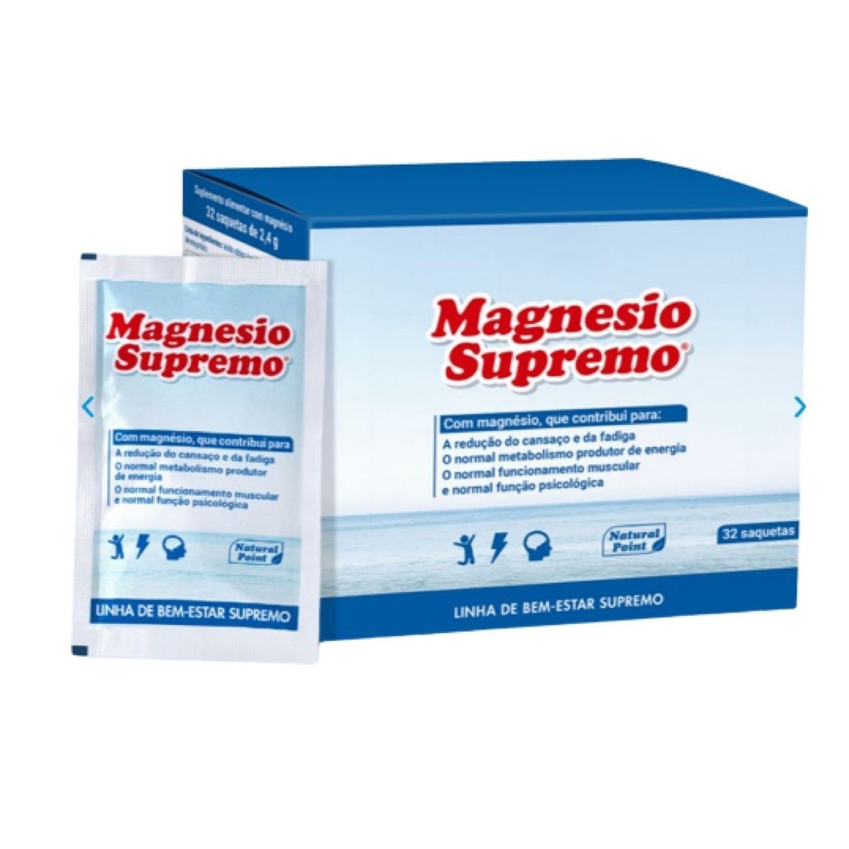 Imagem 0 de Suplemento Alimentar Magnesio Supremo Pó - 32 Saquetas