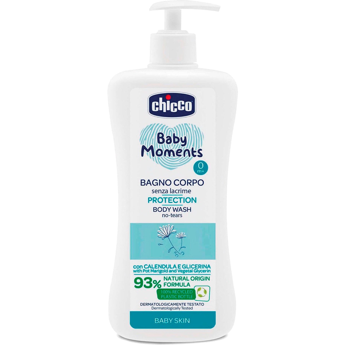 Gel de Banho Pele Delicada embalagem 500 ml