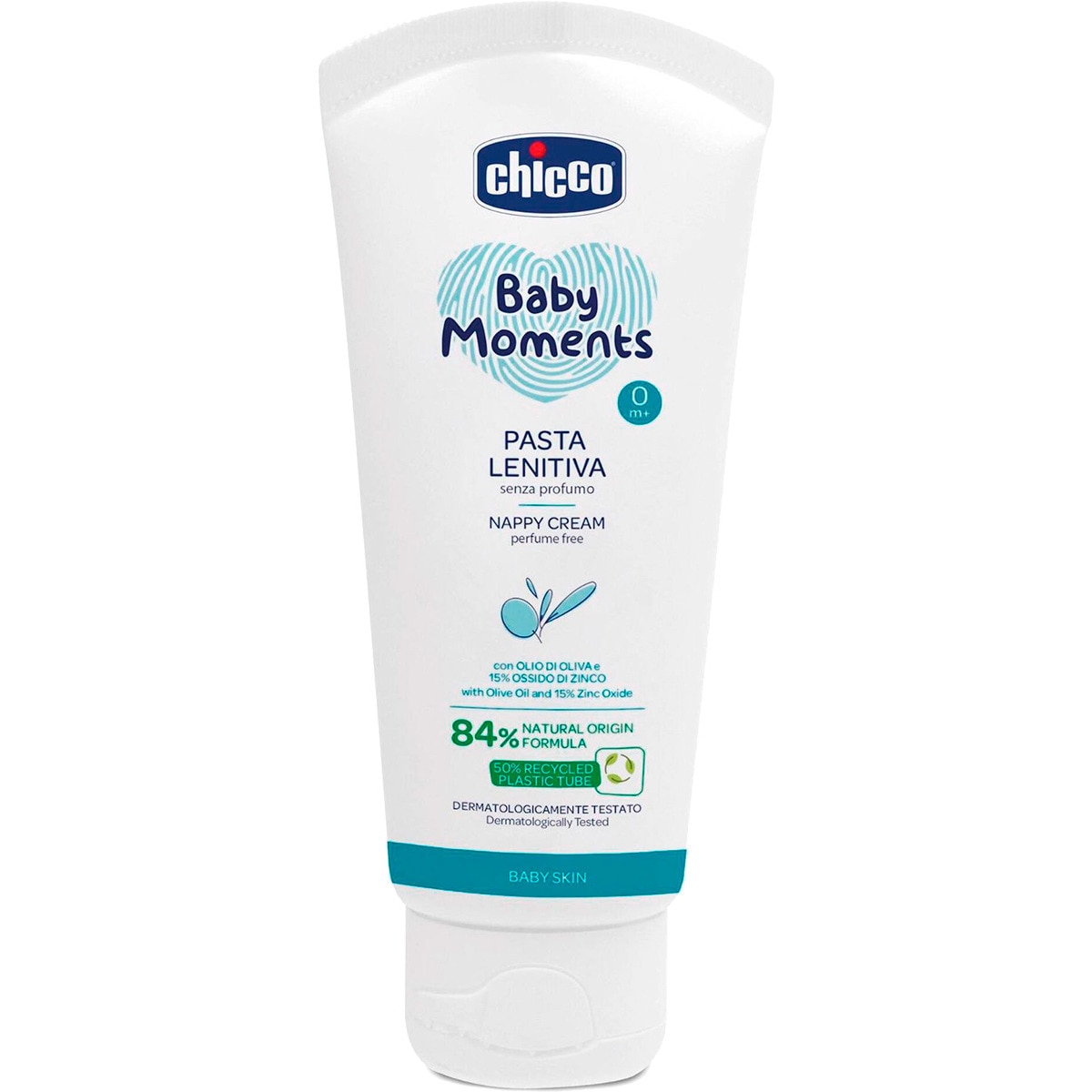 Creme Muda Fraldas Pele Delicada embalagem 100 ml