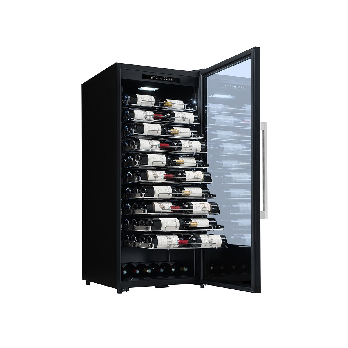Vinoteca La Sommelière para 107 botellas - PRO110N Negro-4
