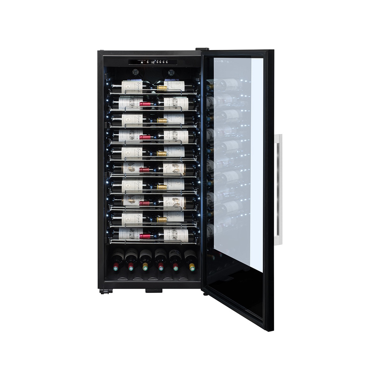 Vinoteca La Sommelière para 107 botellas - PRO110N Negro-3