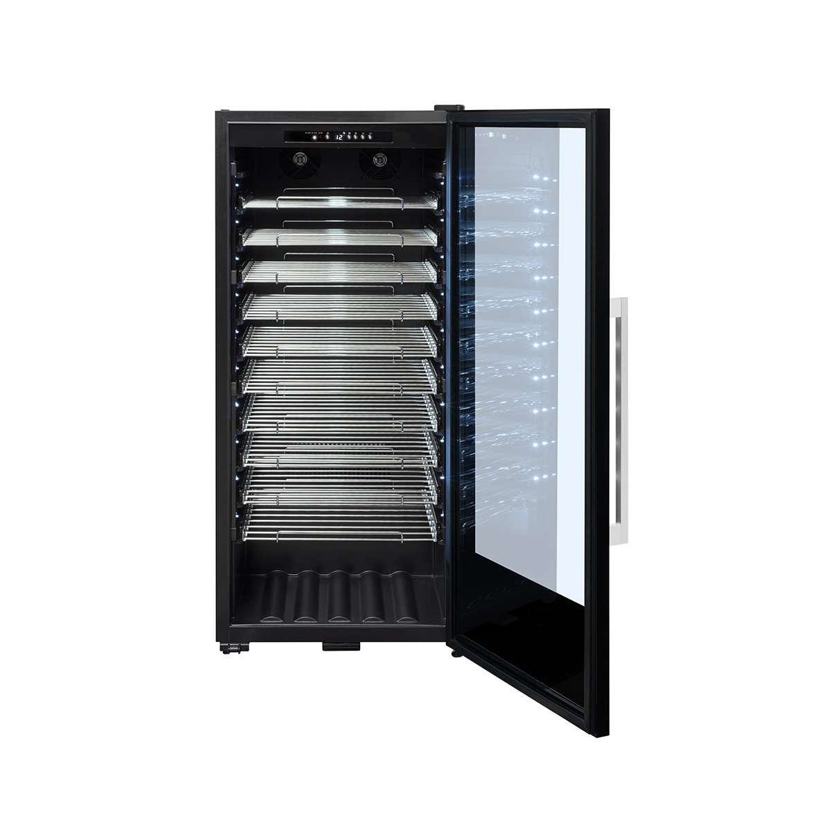 Vinoteca La Sommelière para 107 botellas - PRO110N Negro-2