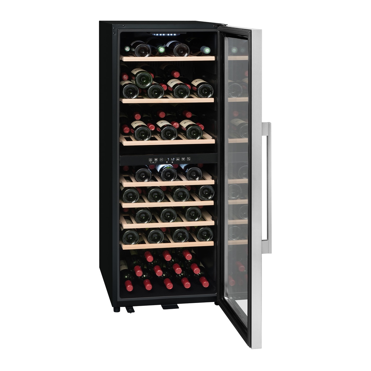 Vinoteca La Sommelière para 75 botellas - ECS81.2Z Negro-3