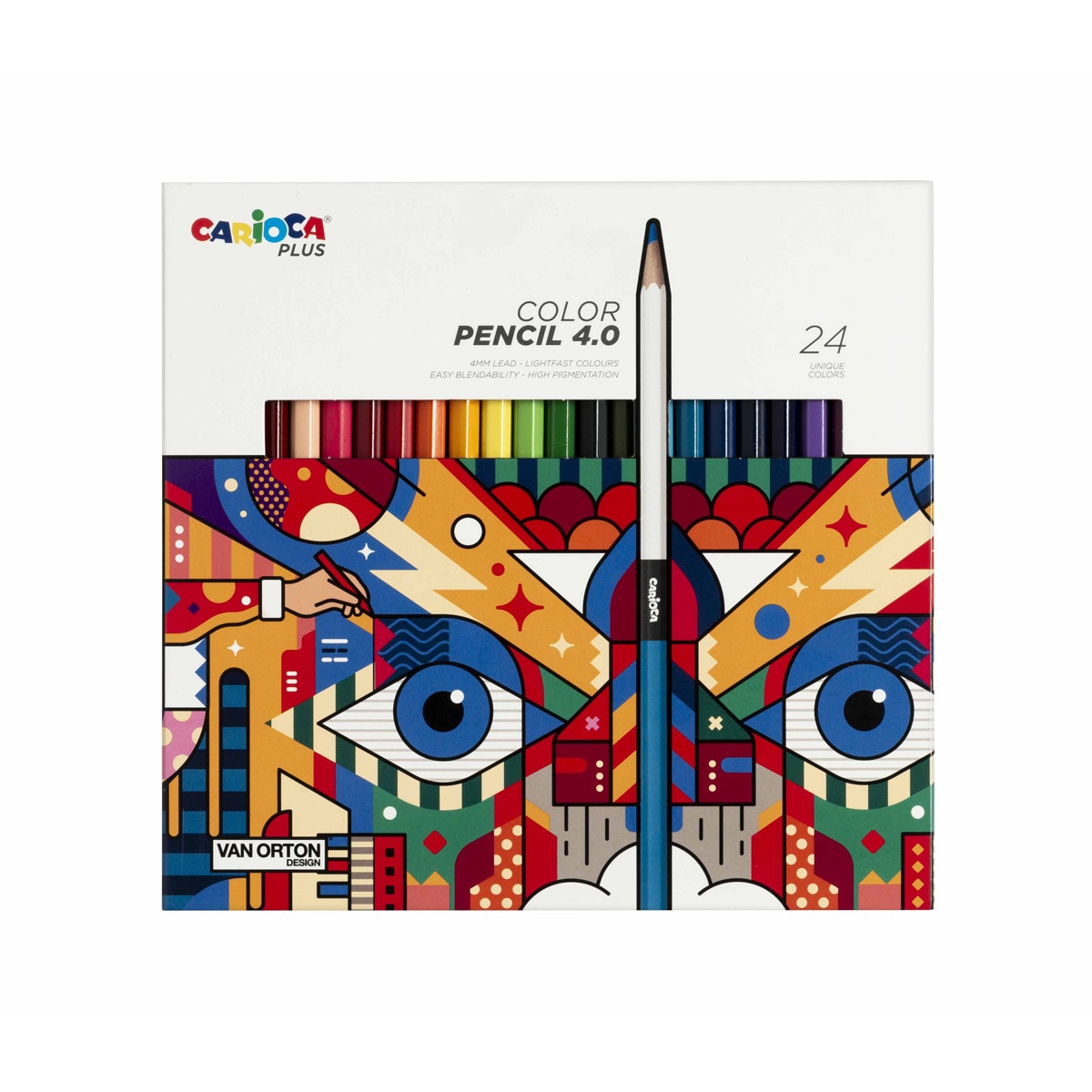 Imagem 0 de Pack de 24 Lápis de Cores