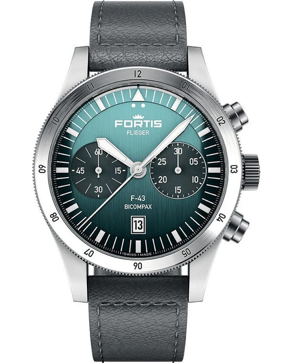 Imagem 0 de Relógio Flieger F-43 Bicompax Black