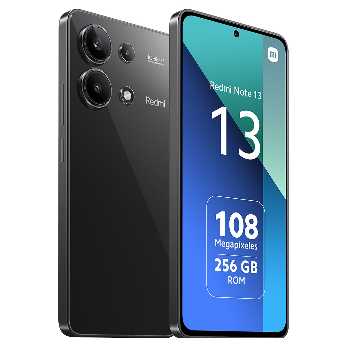 Xiaomi Redmi Note 13 8GB + 256GB móvil libre Negro Medianoche-4
