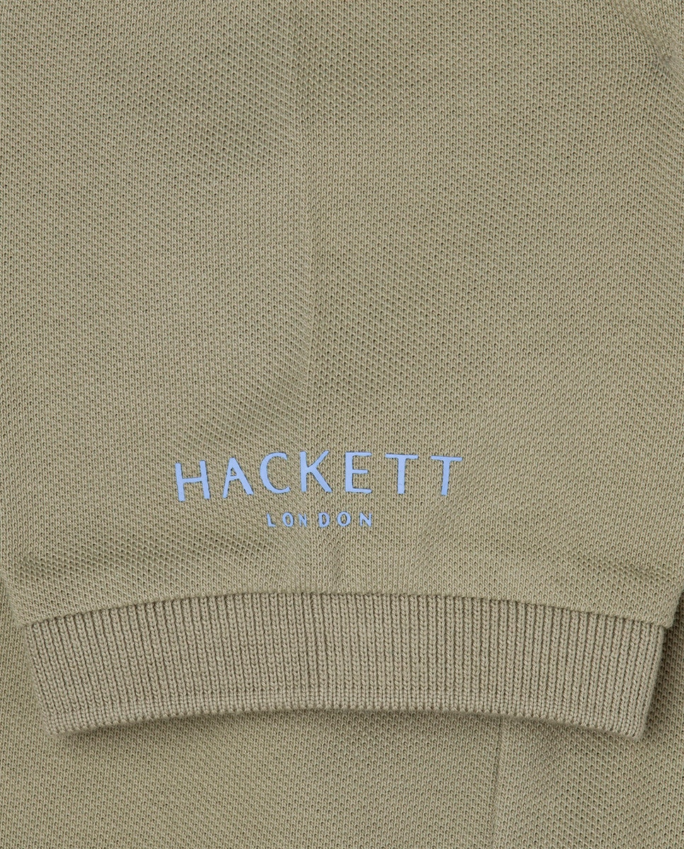 Polo de Malha Piqué Verde-4