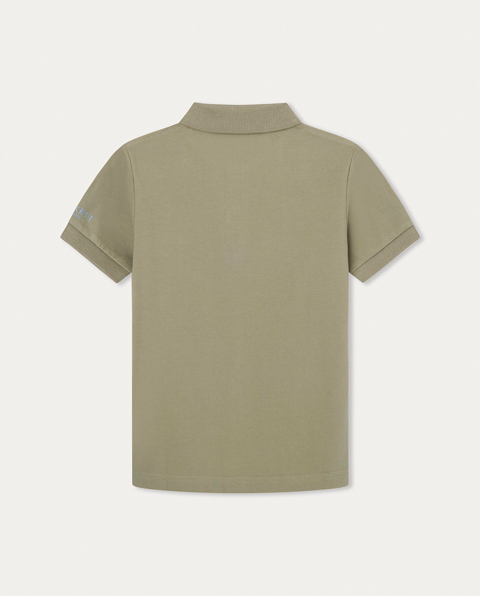 Polo de Malha Piqué Verde-2