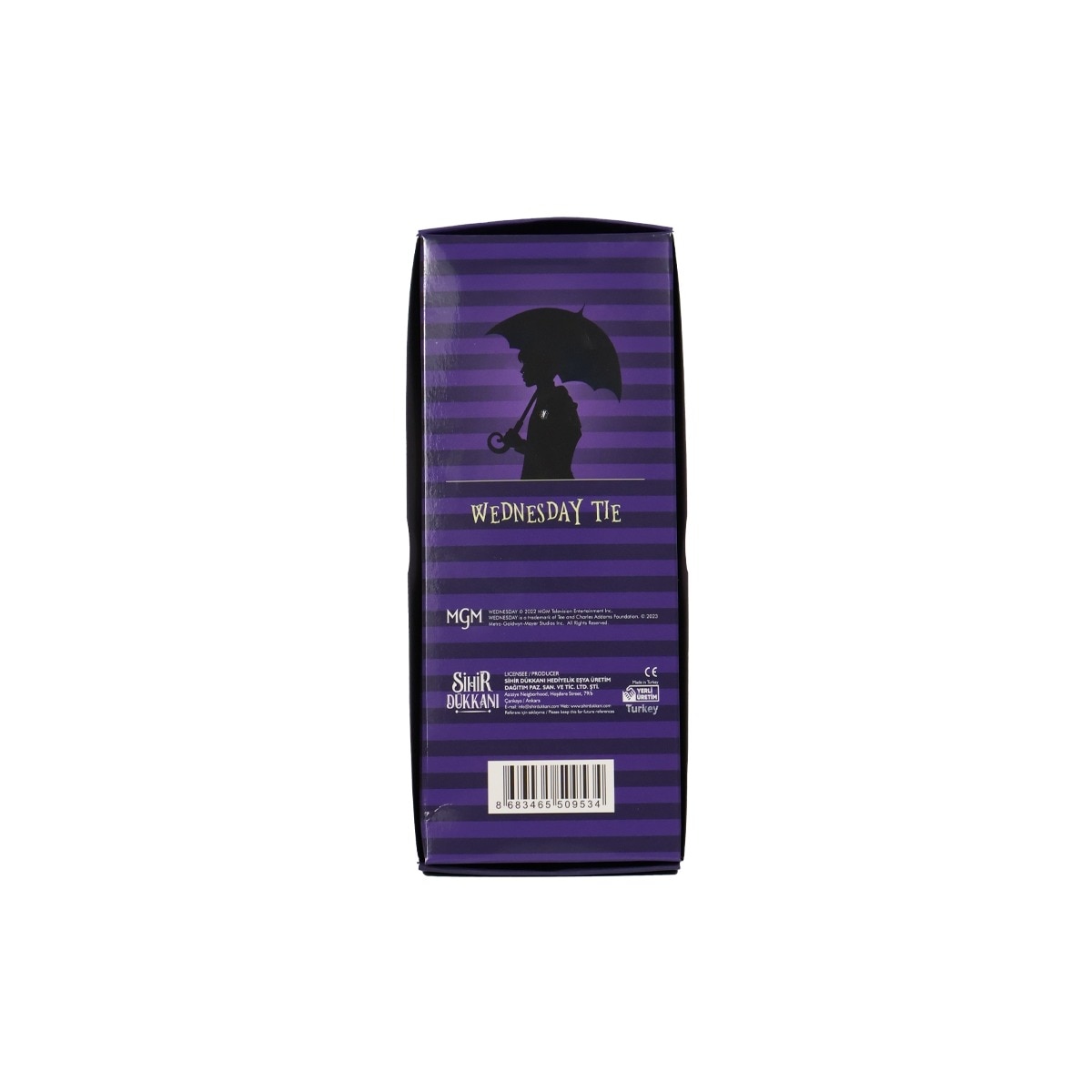 Gravata Nevermore - Preto 3