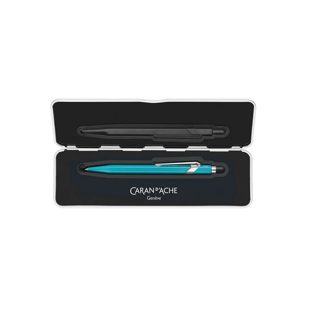 Esferográfica 849 Colormat-X Turquesa Caran D'Ache 2