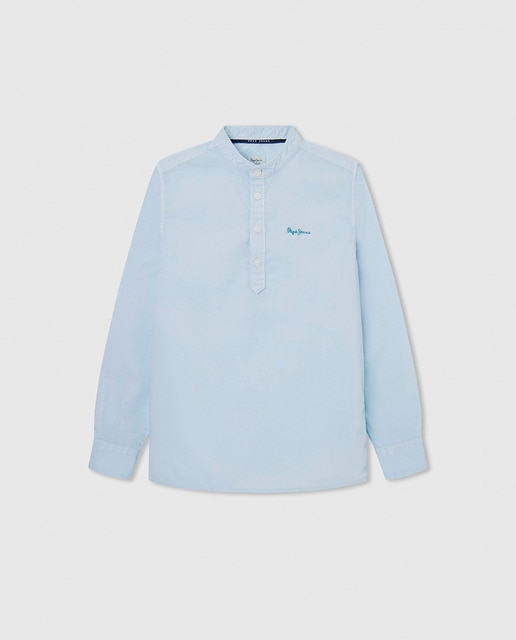 Imagen 0 de Camisa de niño manga larga 100% algodón