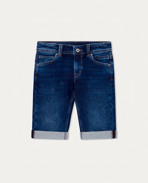 Imagen 0 de Pantalón corto de niño Slim Fit tejido gymdigo