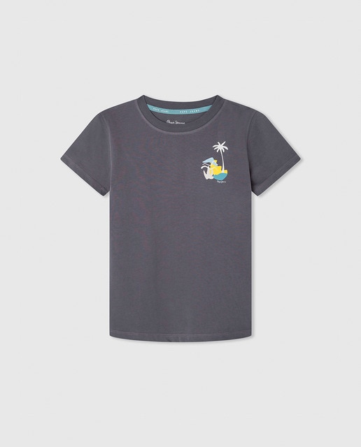 Imagen 0 de Camiseta de niño de manga corta 100% algodón