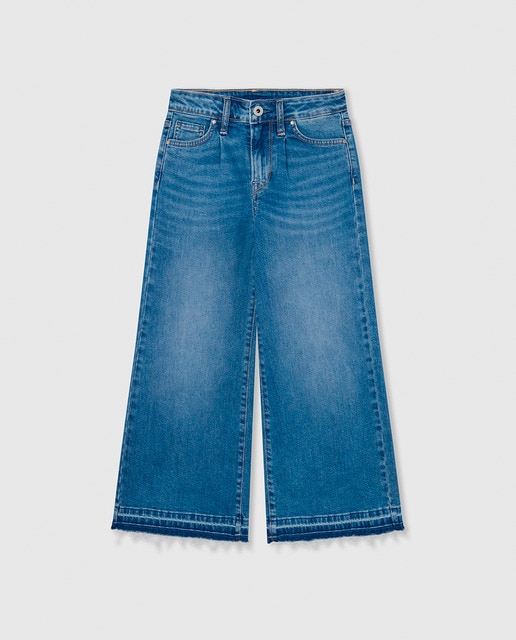 Imagen 0 de Vaquero de niña fit ancho