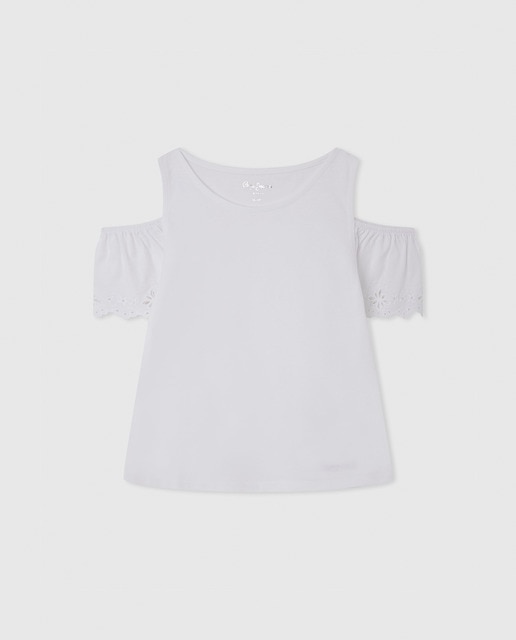 Imagen 0 de Top de niña hombros cut out