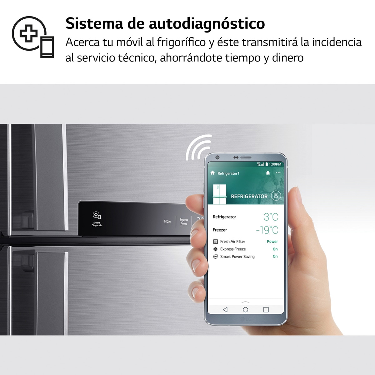 Congelador vertical LG 186 cm, 355 l, Multi Air Flow - GFM61MCCSF Negro mate-11