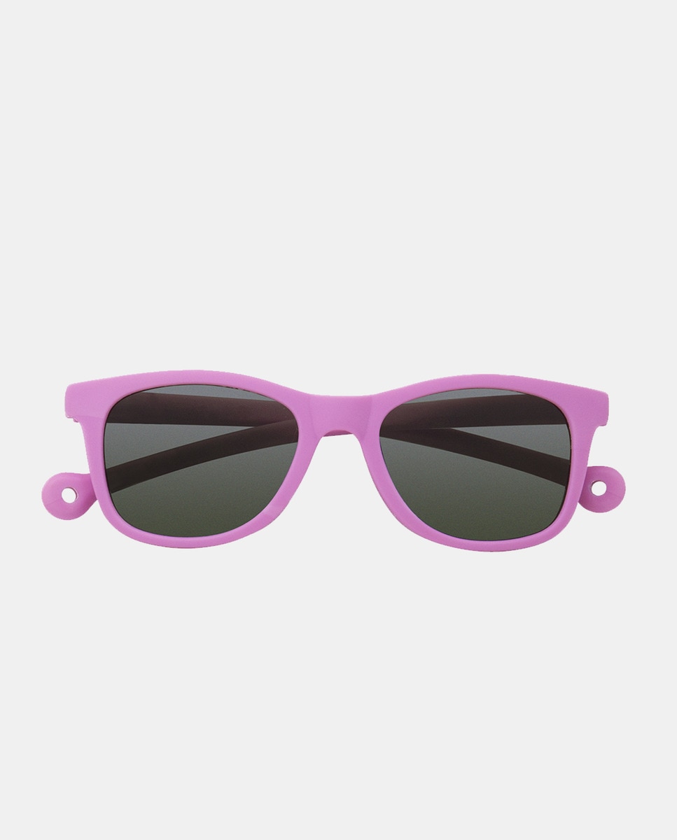 Óculos de Sol Infantis Retangulares - Rosa Rosa-2