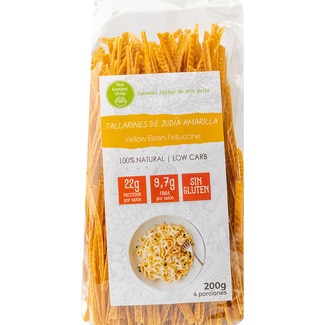 tallarines de judía amarilla sin gluten bolsa 200 g - The Konjac Shop