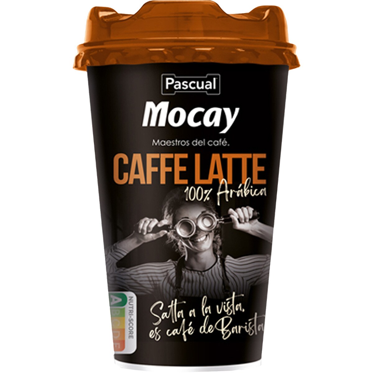 Caffé Latte bebida láctea con café 100% Arábica vaso 200 ml