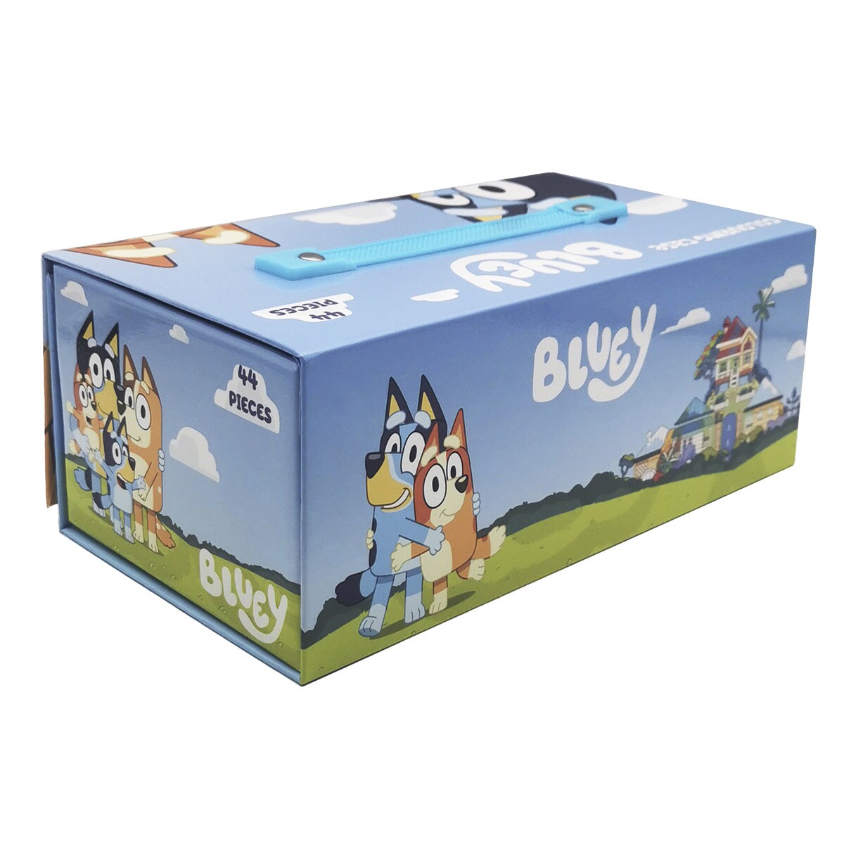 Maletin de dibujo 44 piezas Bluey CyP Brands azul multicolor 3