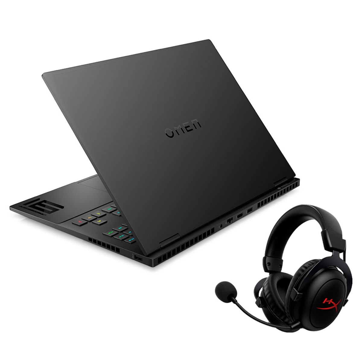 Portátil Gaming HP OMEN Transcend 16-u0006ns, i9, 32GB, 2TB SSD, Nvidia GeForce RTX 4070 8GB, 16", Sin SO Negro-3