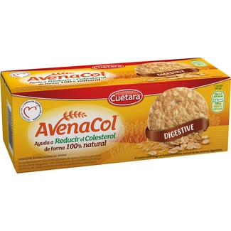 Digestive galleta de avena paquete 225 g - Cuetara Avenacol
