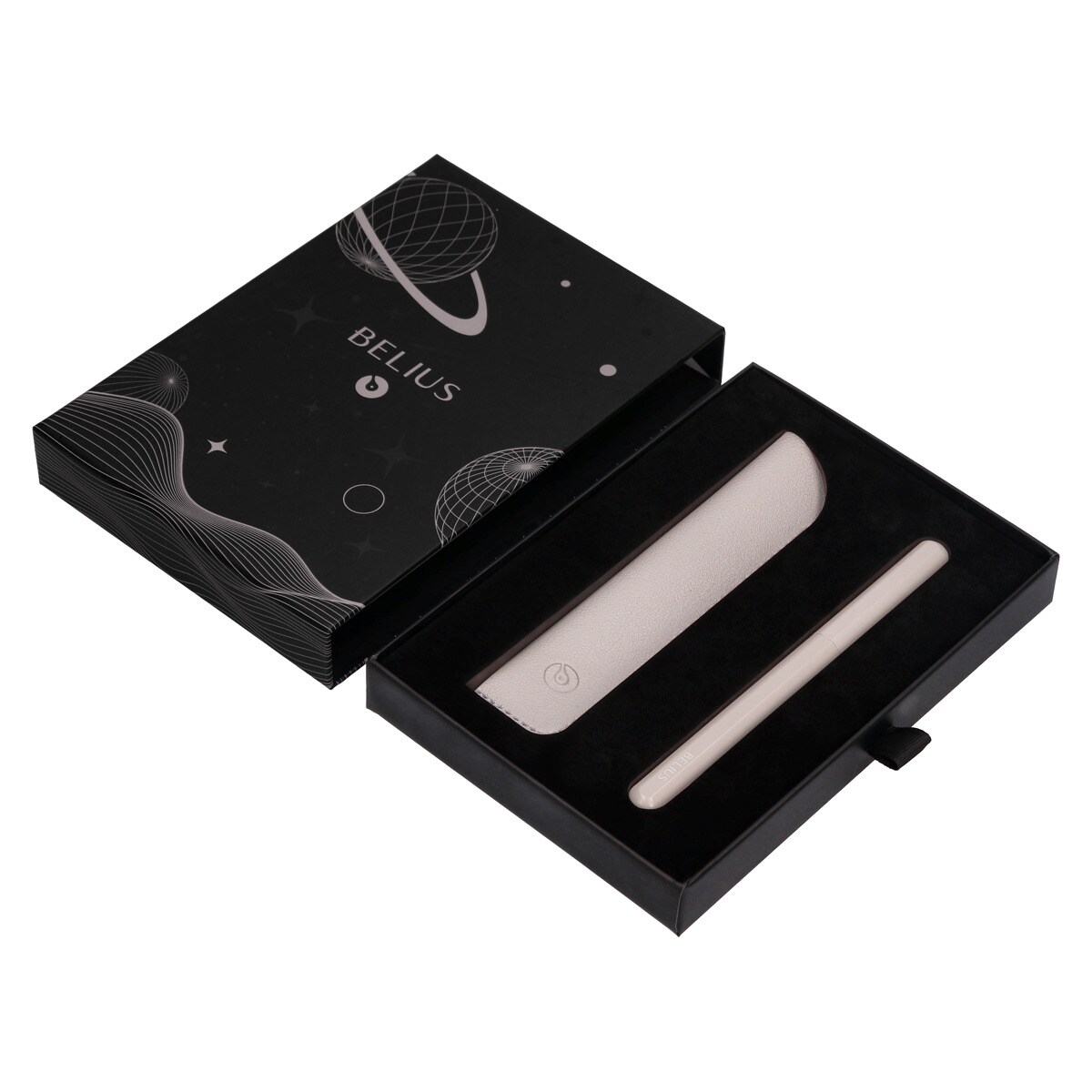 Rollerball e estojo em cinzento com design Space B Belius Cinzento-9