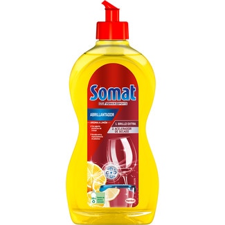 abrillantador Duo Power Experts aroma limón botella 500 ml - Somat