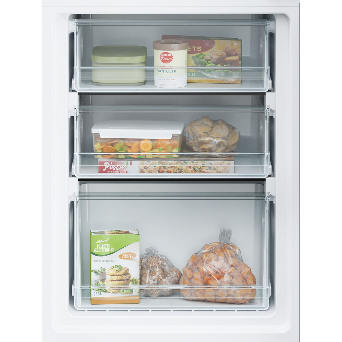 Frigorífico combi Candy Low Frost - CCT3L517ES Silver-5