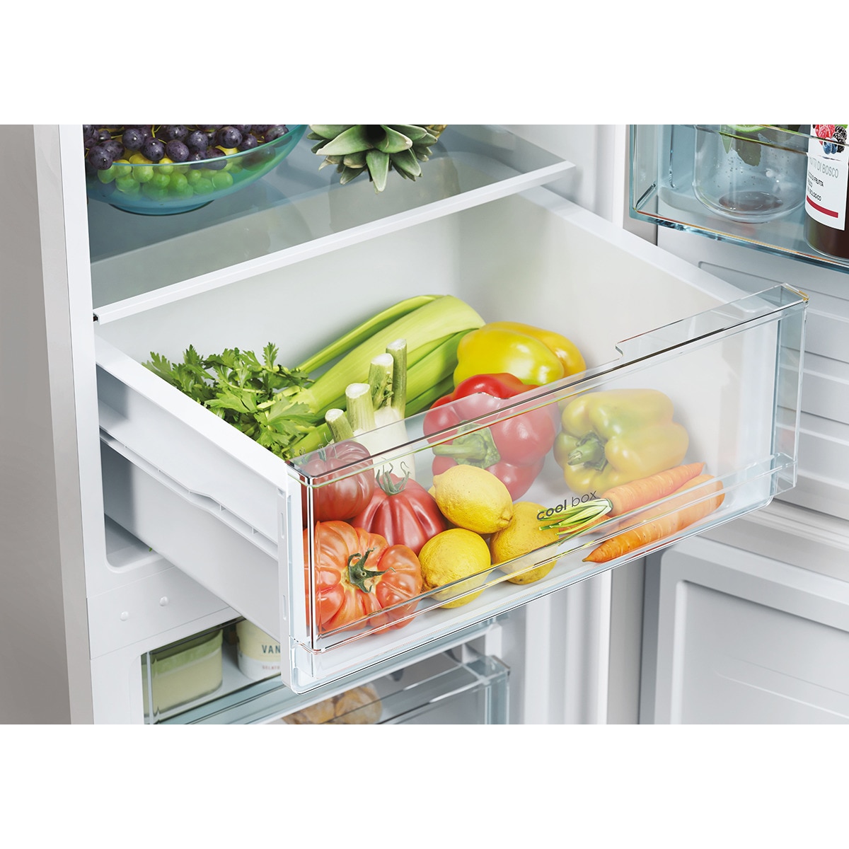 Frigorífico combi Candy Low Frost - CCT3L517ES Silver-9