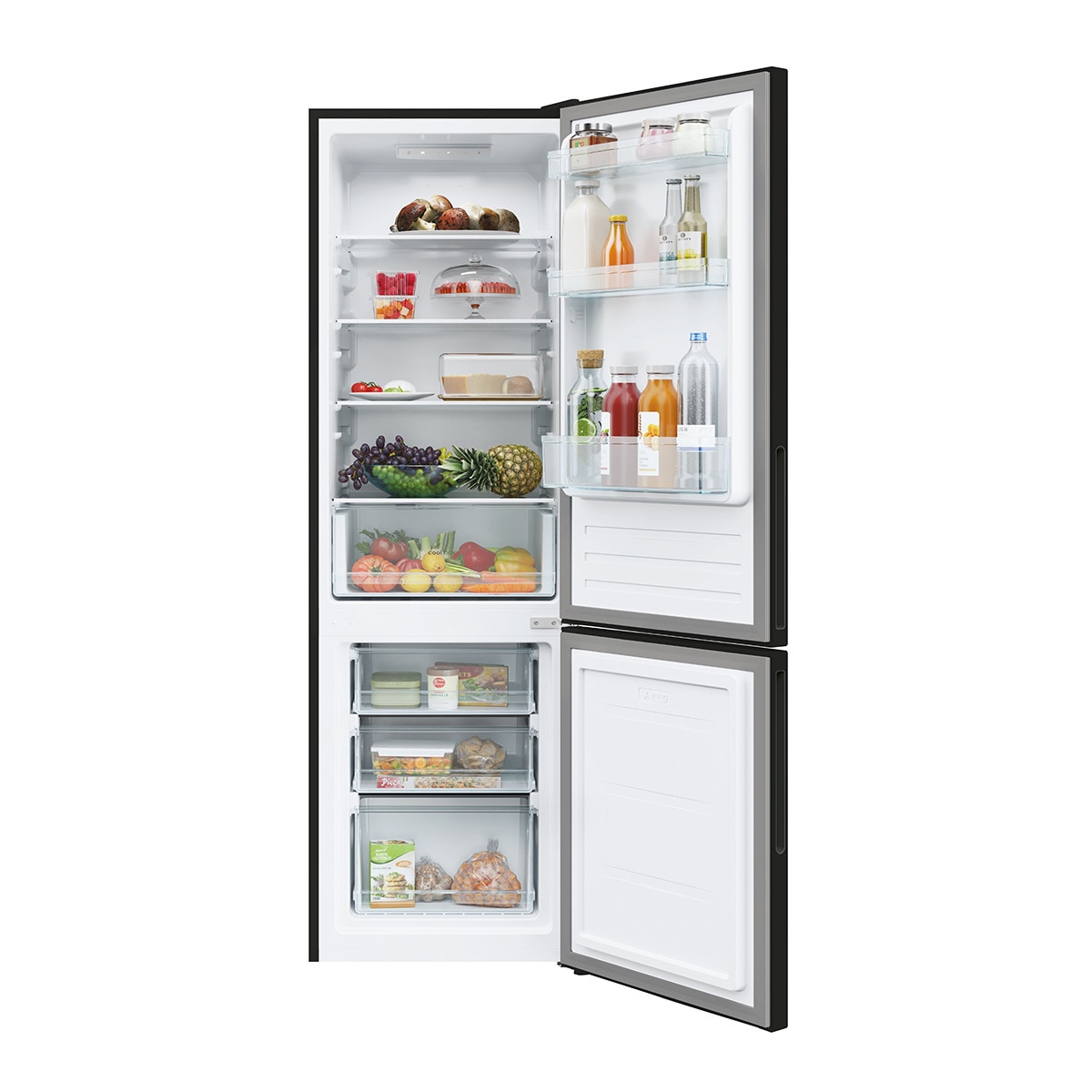 Frigorífico combi Candy Low Frost - CCT3L517EB Negro-4