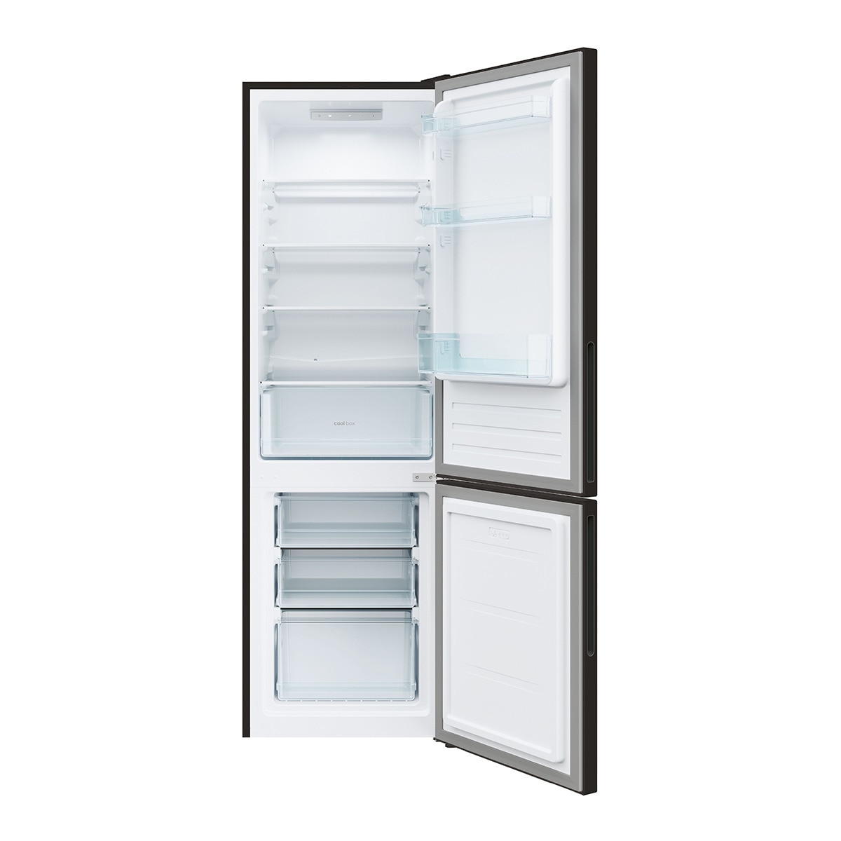 Frigorífico combi Candy Low Frost - CCT3L517EB Negro-3