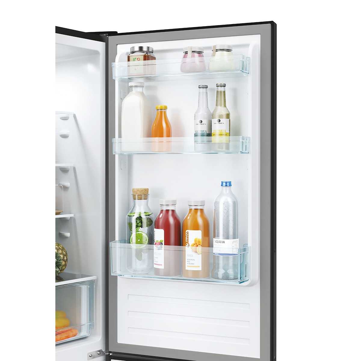 Frigorífico combi Candy Low Frost - CCT3L517EB Negro-9