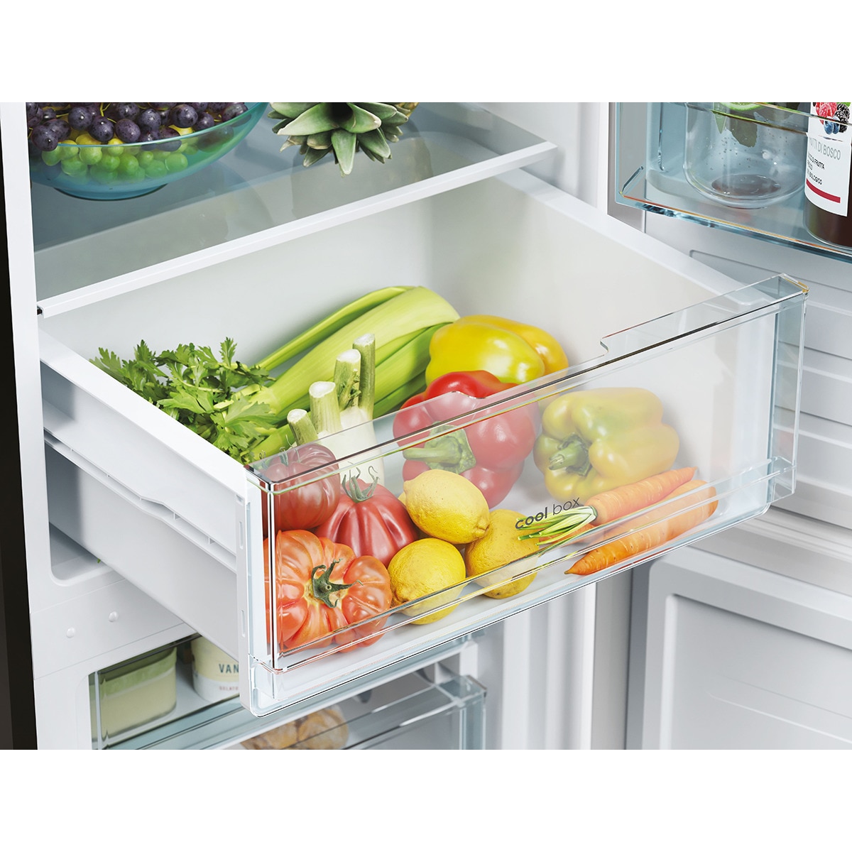 Frigorífico combi Candy Low Frost - CCT3L517EB Negro-7