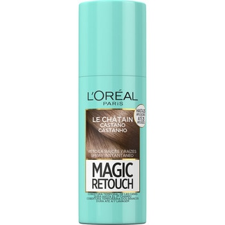 tinte retoca raíces instantáneo Le Chatain castaño spray 75 ml - L'oreal Magic Retouch