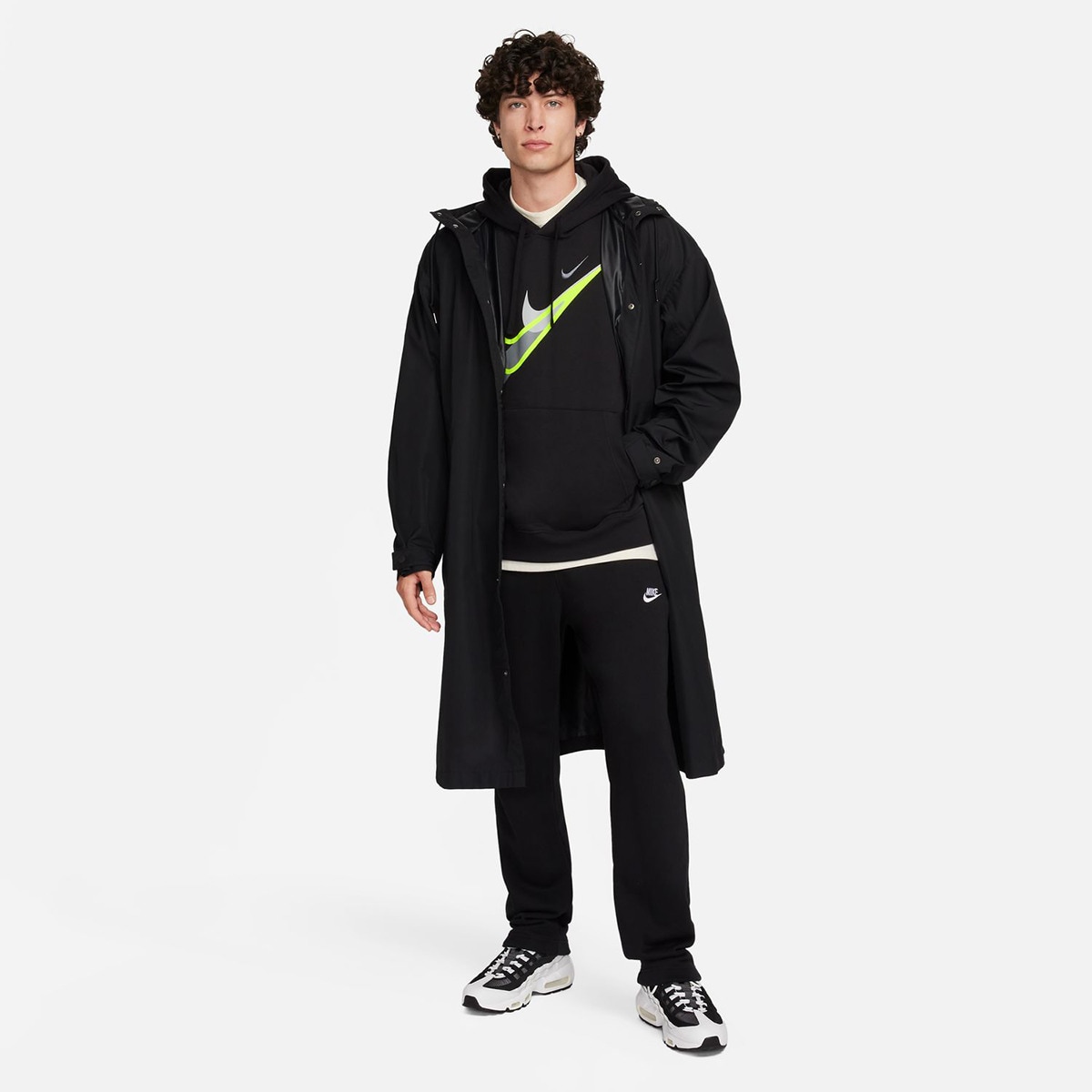 Sweatshirt de homem Sportswear Nike Preto-6