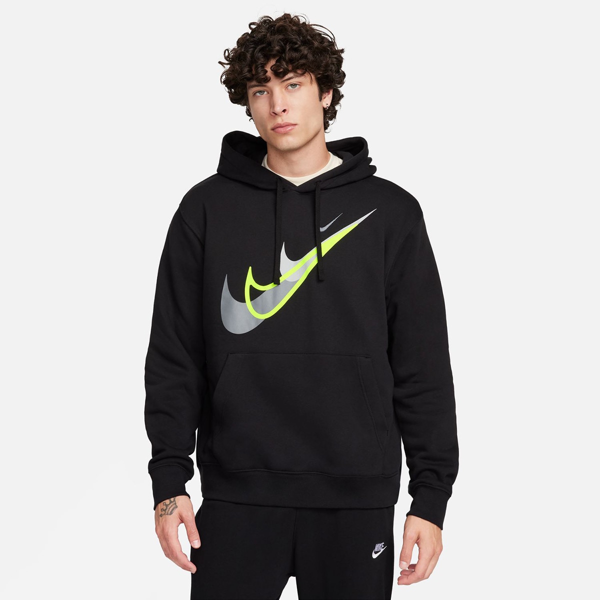 Sweatshirt de homem Sportswear Nike Preto-1