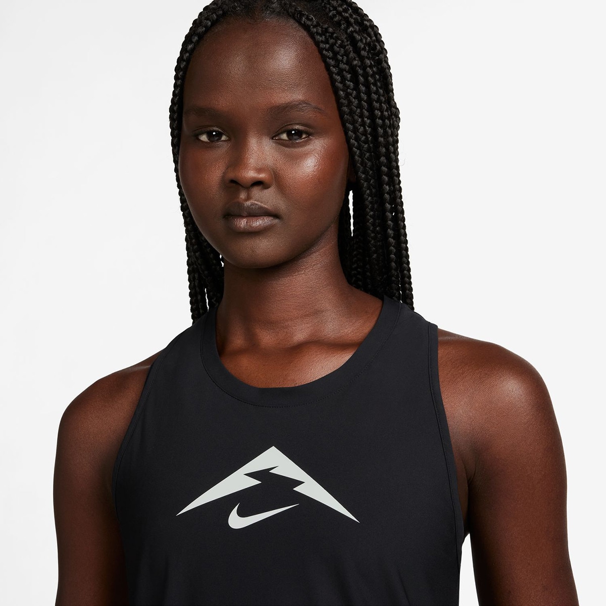 T-shirt de Mulher Trail Preto-3